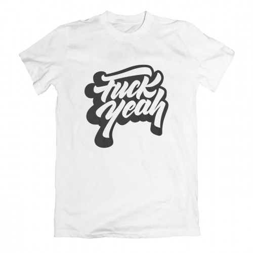 Fuck Yeah T-shirt White