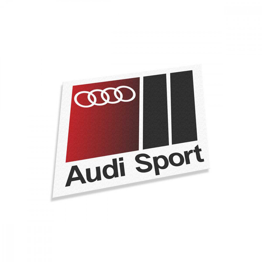 2 Racing Audi Sport Car Sticker Decal vinyl Color
