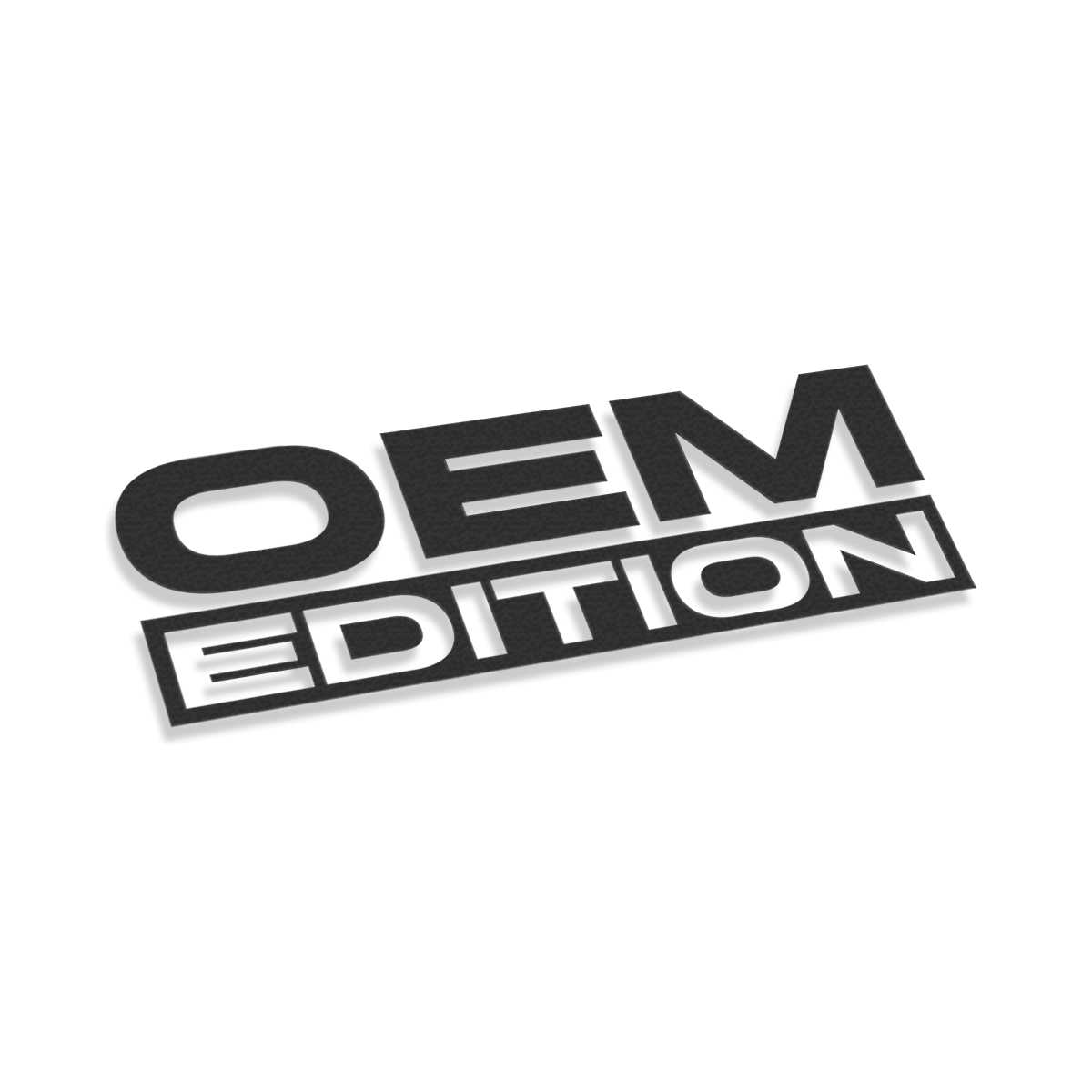 OEM Edition Stickers