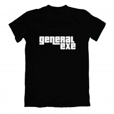 General exe GTA RP Theme V2 T-krekls Melns