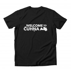 Welcome to Čuhņa T-krekls Melns