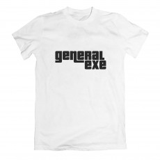General exe GTA RP Theme V2 T-krekls Balts