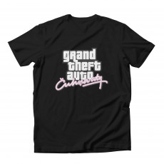 GTA Čuhņa City T-krekls Melns