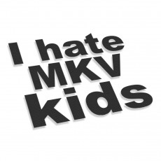 I Hate Mk5 Kids VW