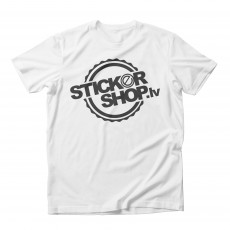 StickerShopLV T-krekls Balts