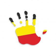 Germany Flag Hand