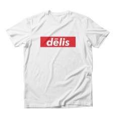 Dēlis T-krekls Balts