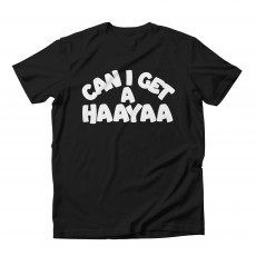 Can I Get Haayaa T-krekls Melns
