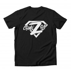Come On Zee Full T-krekls Melns