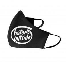 Haters Outside Sejas Maska Melna