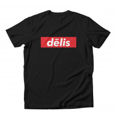 Dēlis T-krekls Melns