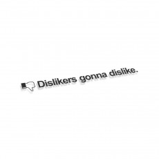 Dislikers Gonna Dislike