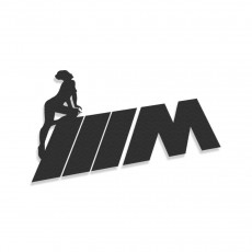 M Logo Sexy Girl
