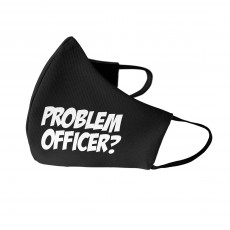 Problem Officer Face Mask Black