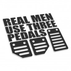 Real Men Use Three Pedals