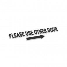 Please Use Other Door