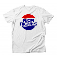 Riga Nights Drink T-shirt White