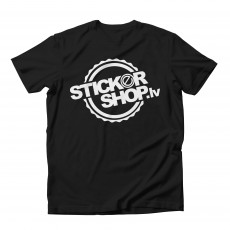 StickerShopLV T-krekls Melns