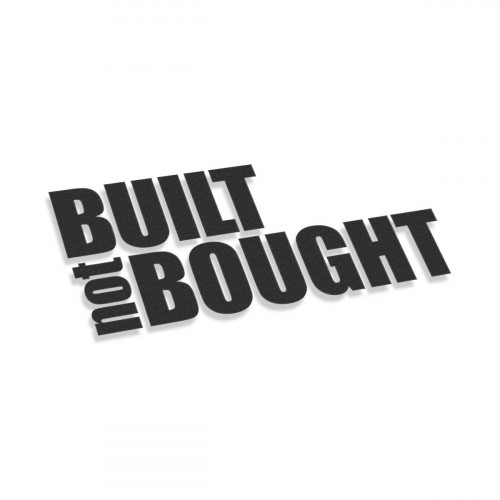 Built Not Bought #2