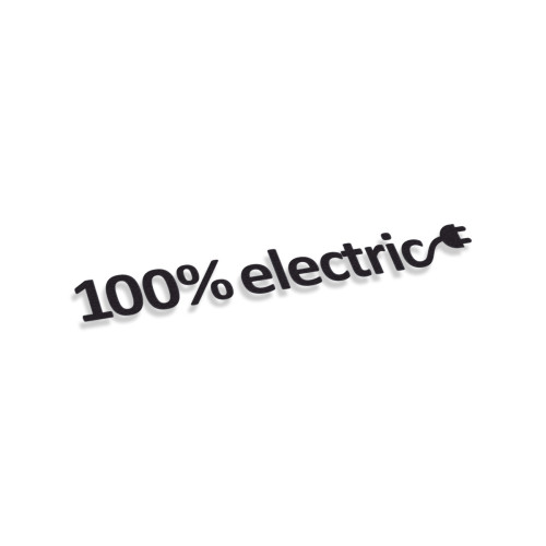 100% electric