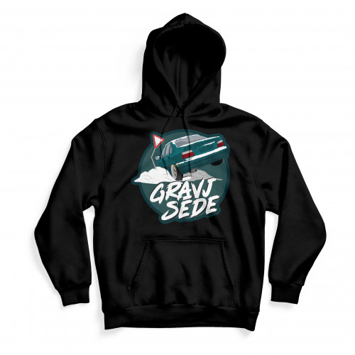 Grāvjsēde Green e36 Hoodie Black