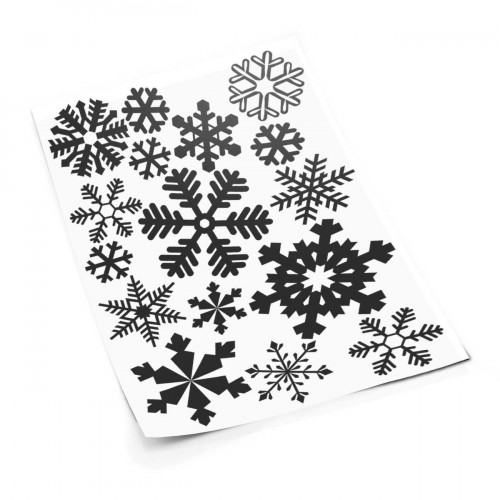 Snowflakes S sticker set