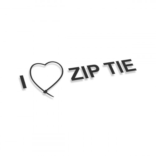 I Love Zip Tie