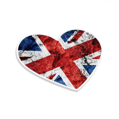 UK Flag Heart