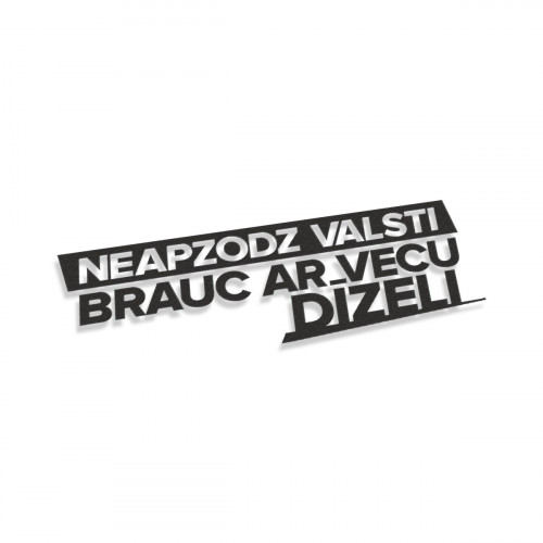 Neapzodz Valsti Brauc Ar Vecu Dīzeli