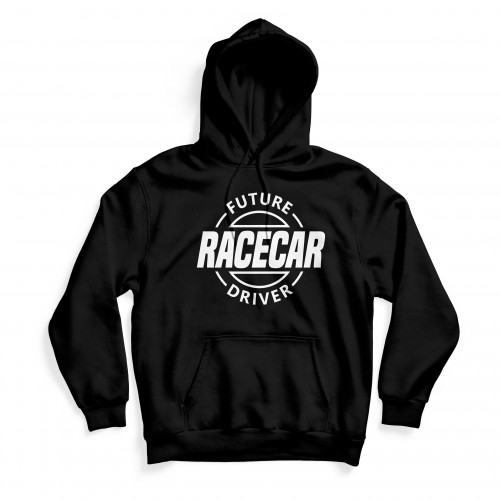 Future Racecar Driver Hoodie Black