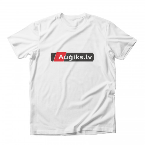 Auģiks LV #1 T-krekls Balts