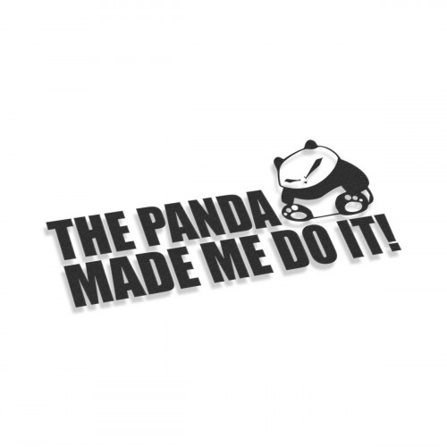 The Panda Made Me Do It