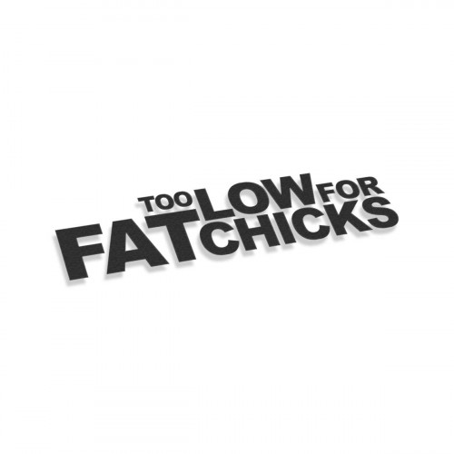 Too Low For Fat Chicks