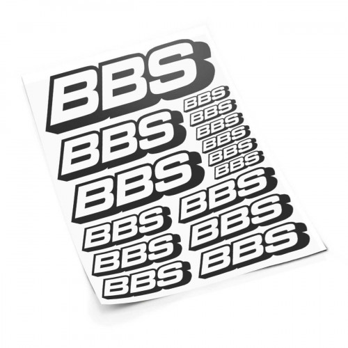 BBS S sticker set