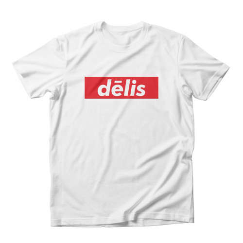 Dēlis T-krekls Balts