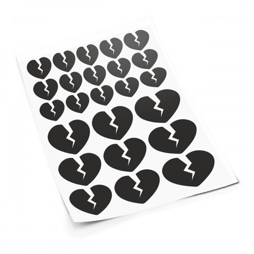 Broke Hearts #4 S sticker set