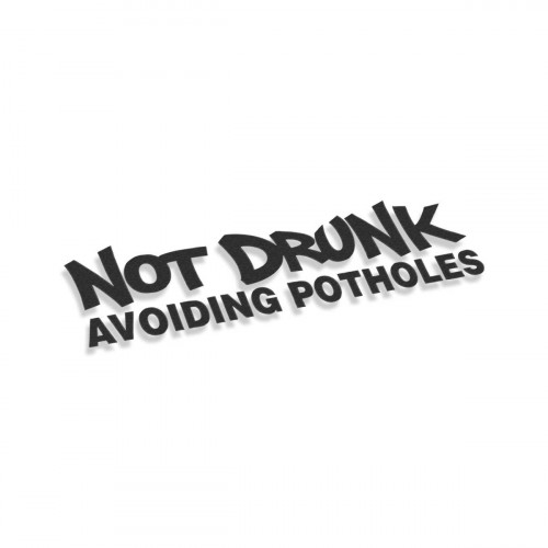 Not Drunk Avoiding Potholes