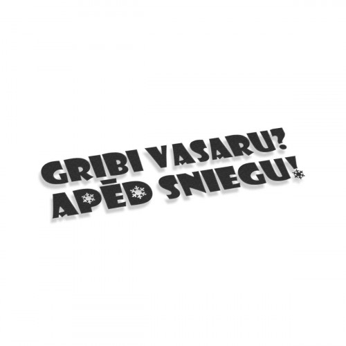 Gribi Vasaru Aped Sniegu