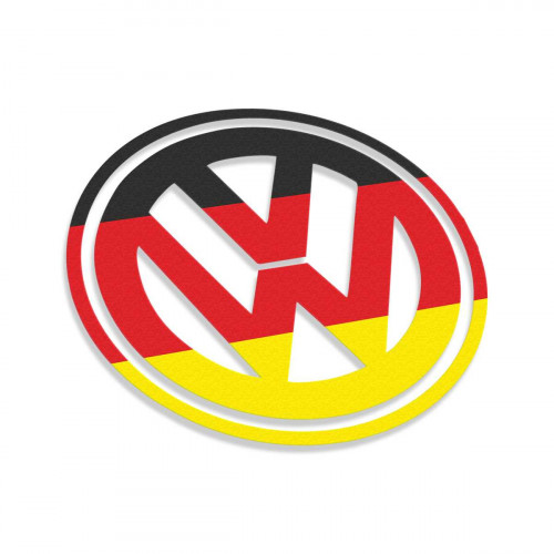 Germany Flag Volkswagen