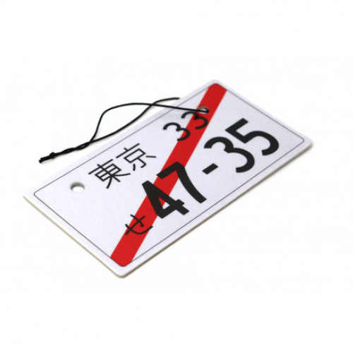 Japanese License Plate JDM Air Freshener