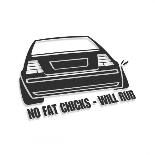 No Fat Chick Will Scrape Volkswagen Bora