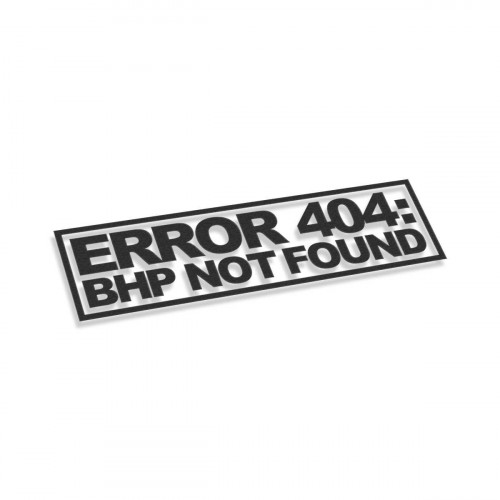 Error 404 BHP Not Found