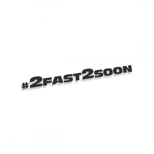 2 Fast 2 Soon