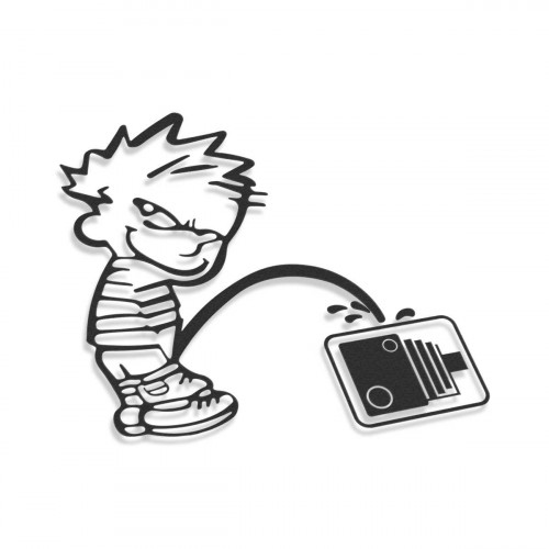 Calvin Pee Speedcamera